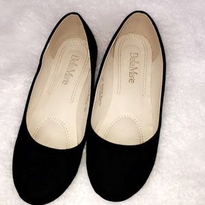 BellaMarie black slip ons.